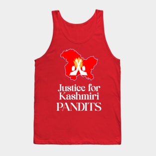 Justice for Kashmiri Pandit Tank Top
